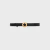 Celine Disc Buckle & Reversible Strap 25Mm Celine Disc Buckle & Reversible Strap 25Mm