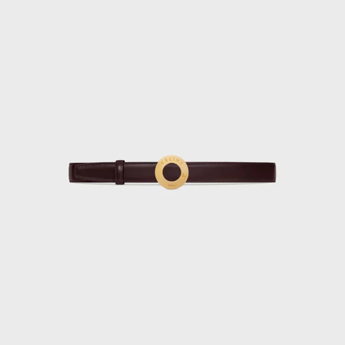 Celine Disc Buckle & Reversible Strap 25Mm Celine Disc Buckle & Reversible Strap 25Mm
