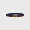 Celine Disc Buckle & Reversible Strap 25Mm