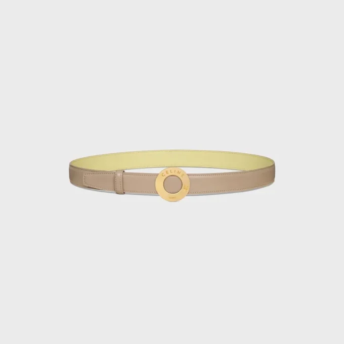 Celine Disc Buckle & Reversible Strap 25Mm
