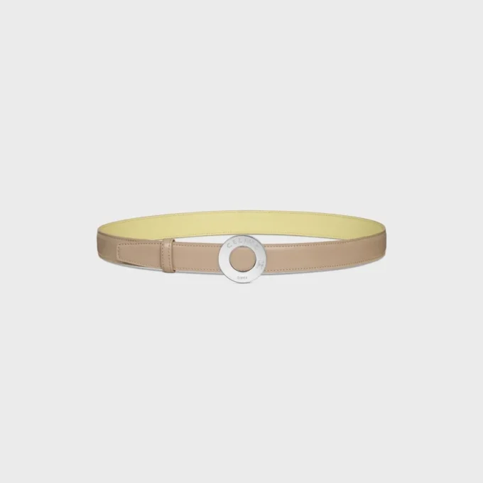 Celine Disc Buckle & Reversible Strap 25Mm Celine Disc Buckle & Reversible Strap 25Mm