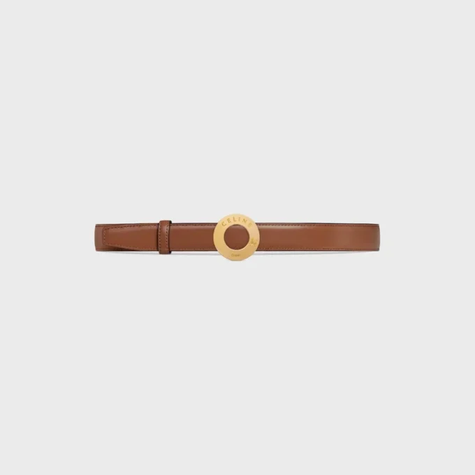 Celine Disc Buckle & Reversible Strap 25Mm Celine Disc Buckle & Reversible Strap 25Mm