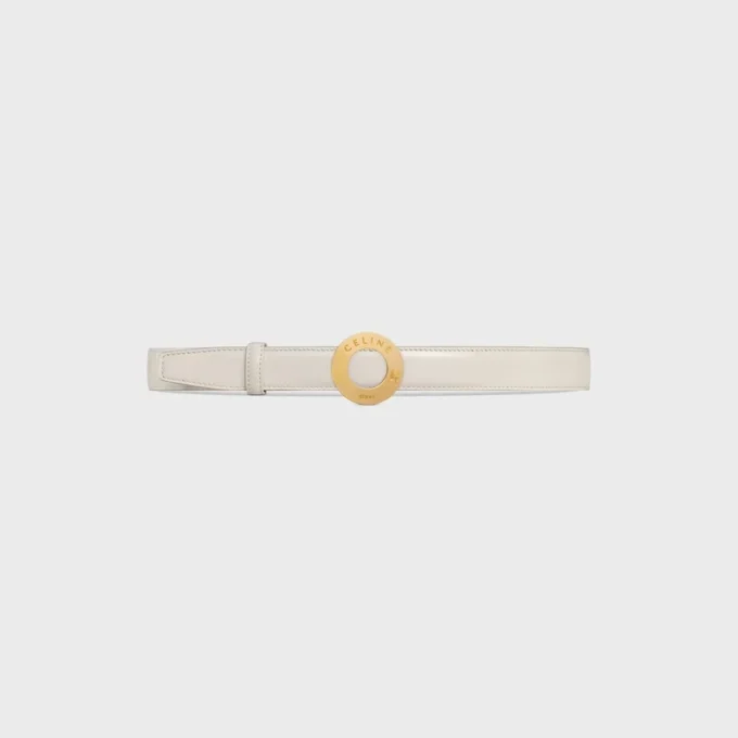 Celine Disc Buckle & Reversible Strap 25Mm Celine Disc Buckle & Reversible Strap 25Mm