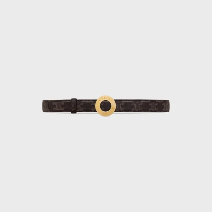 Celine Disc Buckle & Reversible Strap 25Mm Celine Disc Buckle & Reversible Strap 25Mm