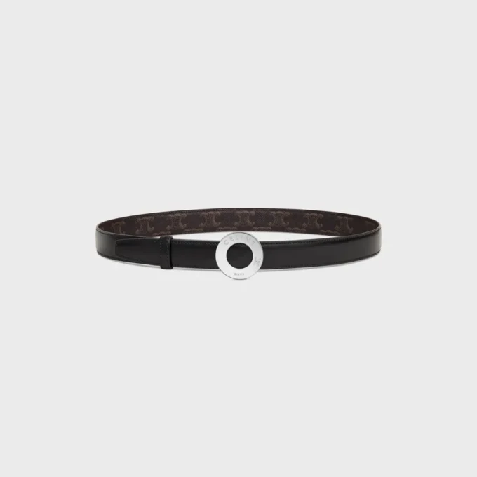 Celine Disc Buckle & Reversible Strap 25Mm Celine Disc Buckle & Reversible Strap 25Mm
