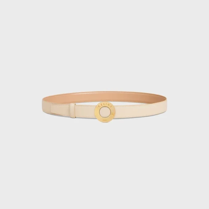 Celine Disc Buckle & Reversible Strap 25Mm Celine Disc Buckle & Reversible Strap 25Mm