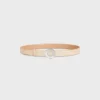 Celine Disc Buckle & Reversible Strap 25Mm Celine Disc Buckle & Reversible Strap 25Mm