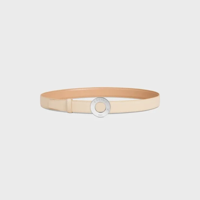 Celine Disc Buckle & Reversible Strap 25Mm Celine Disc Buckle & Reversible Strap 25Mm