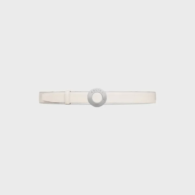 Celine Disc Buckle & Reversible Strap 25Mm Celine Disc Buckle & Reversible Strap 25Mm