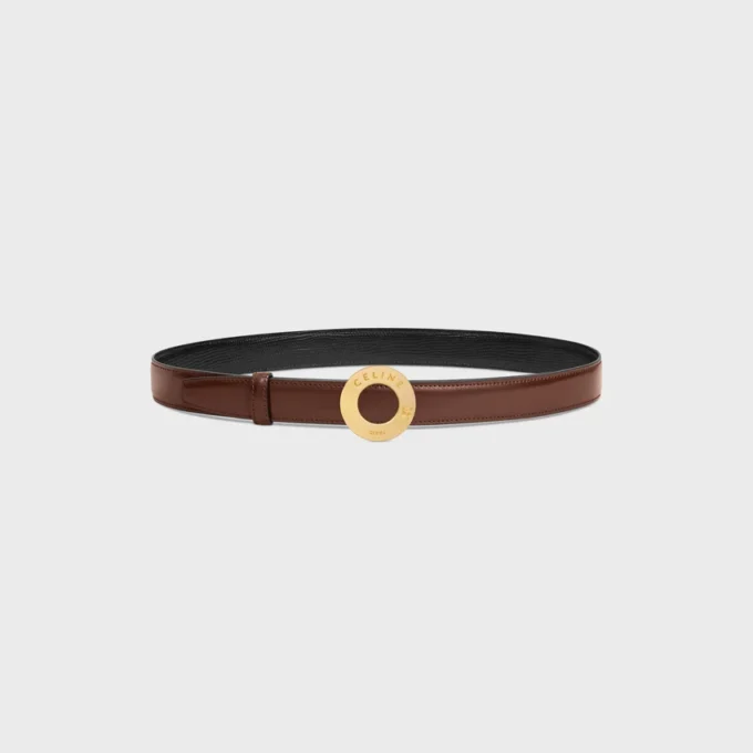 Celine Disc Buckle & Reversible Strap 25Mm Celine Disc Buckle & Reversible Strap 25Mm