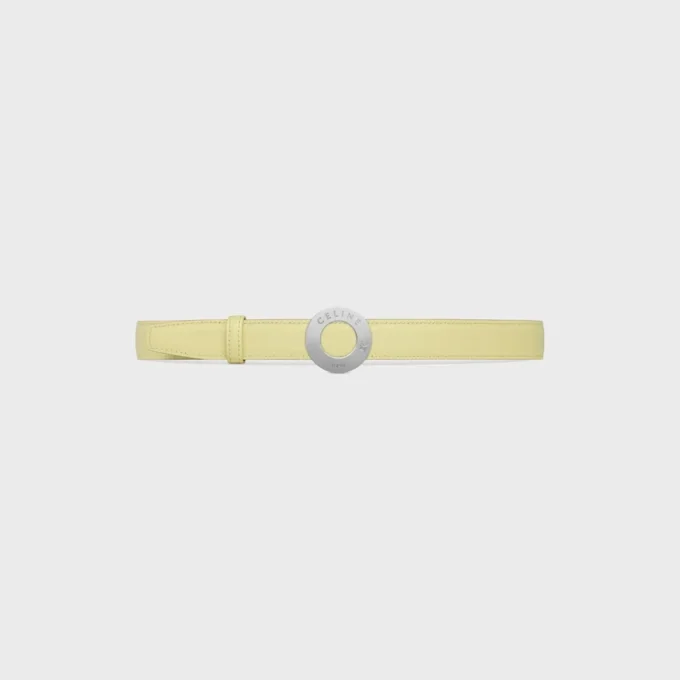 Celine Disc Buckle & Reversible Strap 25Mm Celine Disc Buckle & Reversible Strap 25Mm