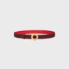 Celine Disc Buckle & Reversible Strap 25Mm Celine Disc Buckle & Reversible Strap 25Mm