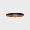 Celine Disc Buckle & Reversible Strap 25Mm Celine Disc Buckle & Reversible Strap 25Mm