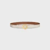 Celine Disc Buckle & Reversible Strap 25Mm Celine Disc Buckle & Reversible Strap 25Mm