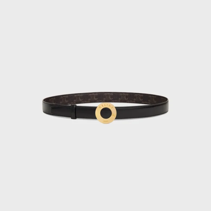 Celine Disc Buckle & Reversible Strap 25Mm Celine Disc Buckle & Reversible Strap 25Mm