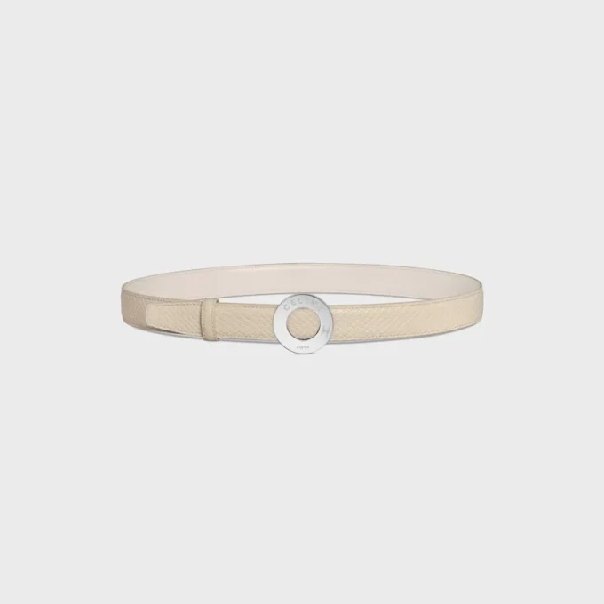 Celine Disc Buckle & Reversible Strap 25Mm Celine Disc Buckle & Reversible Strap 25Mm