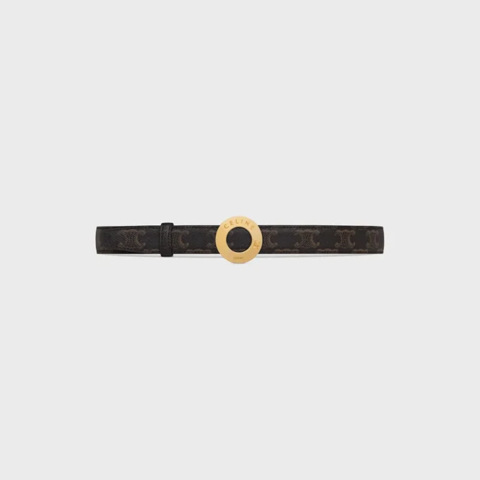 Celine Disc Buckle & Reversible Strap 25Mm Celine Disc Buckle & Reversible Strap 25Mm