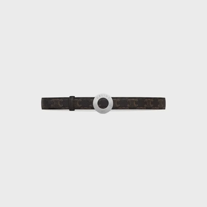 Celine Disc Buckle & Reversible Strap 25Mm Celine Disc Buckle & Reversible Strap 25Mm