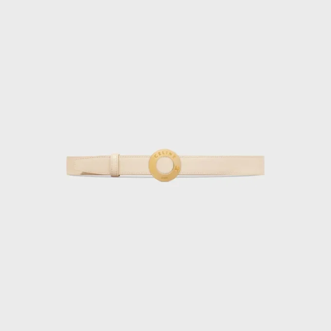Celine Disc Buckle & Reversible Strap 25Mm Celine Disc Buckle & Reversible Strap 25Mm