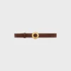 Celine Disc Buckle & Reversible Strap 25Mm Celine Disc Buckle & Reversible Strap 25Mm