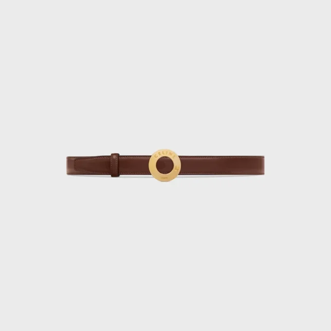 Celine Disc Buckle & Reversible Strap 25Mm Celine Disc Buckle & Reversible Strap 25Mm