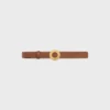 Celine Disc Buckle & Reversible Strap 25Mm Celine Disc Buckle & Reversible Strap 25Mm