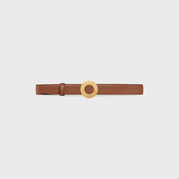 Celine Disc Buckle & Reversible Strap 25Mm Celine Disc Buckle & Reversible Strap 25Mm