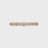Celine Disc Buckle & Reversible Strap 25Mm Celine Disc Buckle & Reversible Strap 25Mm