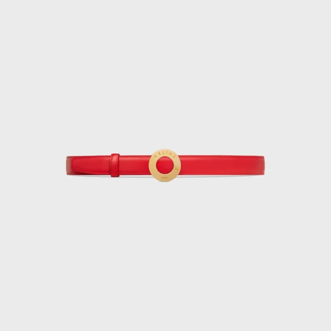 Celine Disc Buckle & Reversible Strap 25Mm Celine Disc Buckle & Reversible Strap 25Mm