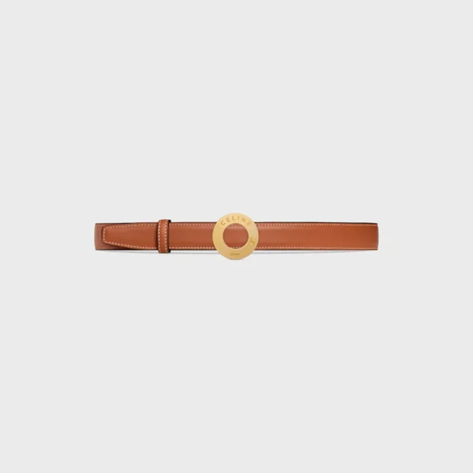 Celine Disc Buckle & Reversible Strap 25Mm Celine Disc Buckle & Reversible Strap 25Mm