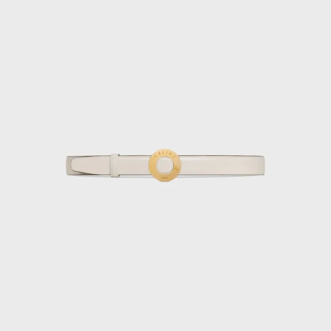 Celine Disc Buckle & Reversible Strap 25Mm Celine Disc Buckle & Reversible Strap 25Mm
