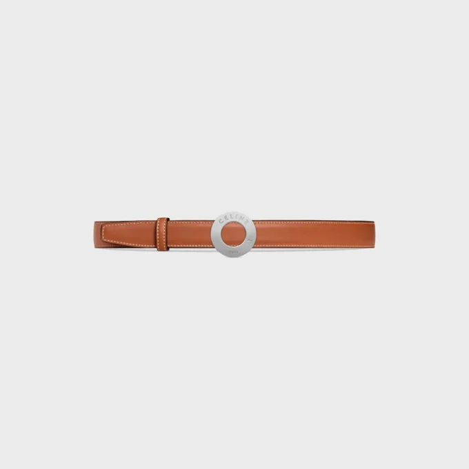 Celine Disc Buckle & Reversible Strap 25Mm Celine Disc Buckle & Reversible Strap 25Mm
