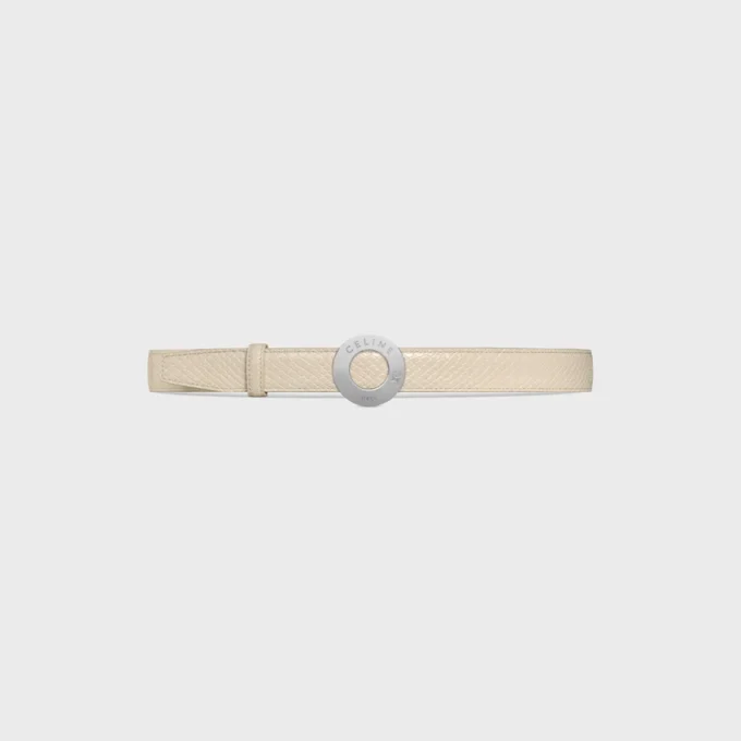Celine Disc Buckle & Reversible Strap 25Mm Celine Disc Buckle & Reversible Strap 25Mm