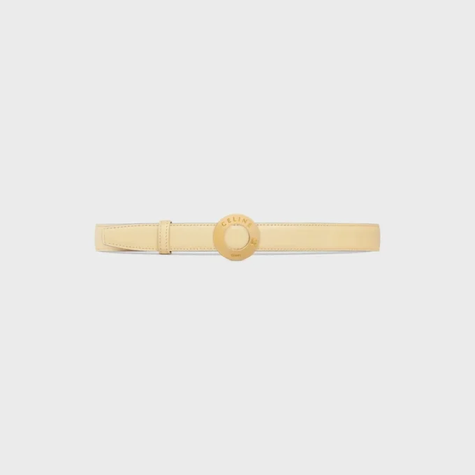 Celine Disc Buckle & Reversible Strap 25Mm Celine Disc Buckle & Reversible Strap 25Mm