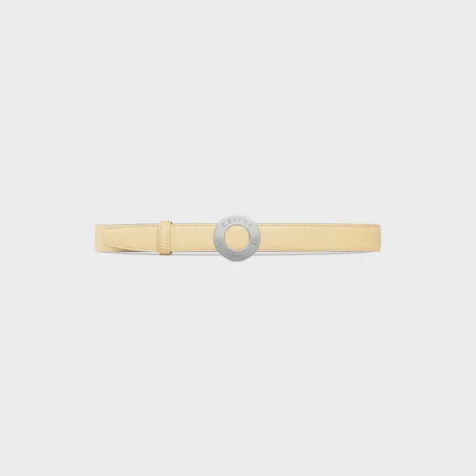 Celine Disc Buckle & Reversible Strap 25Mm Celine Disc Buckle & Reversible Strap 25Mm