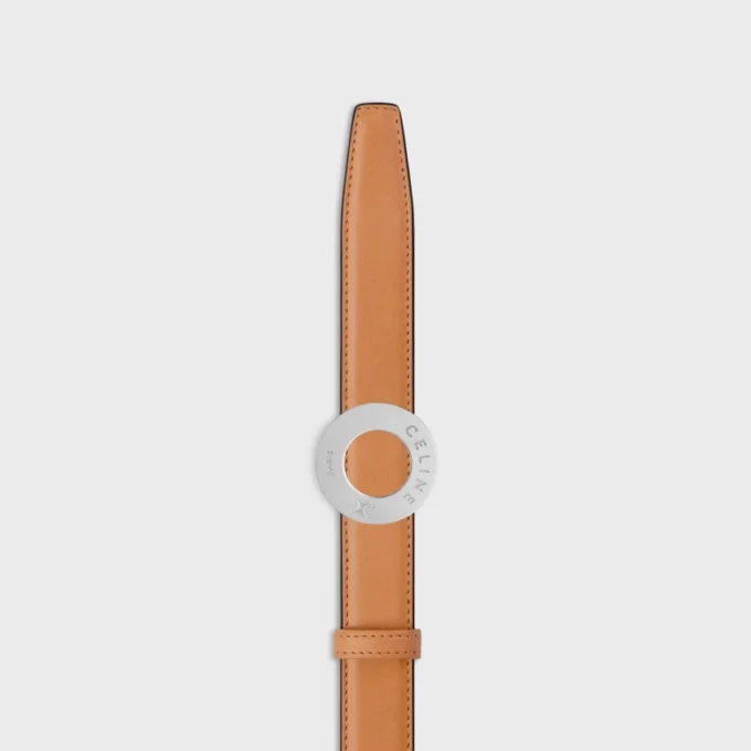 Celine Disc Buckle & Reversible Strap 25Mm Celine Disc Buckle & Reversible Strap 25Mm