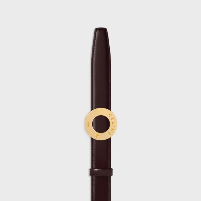 Celine Disc Buckle & Reversible Strap 25Mm Celine Disc Buckle & Reversible Strap 25Mm