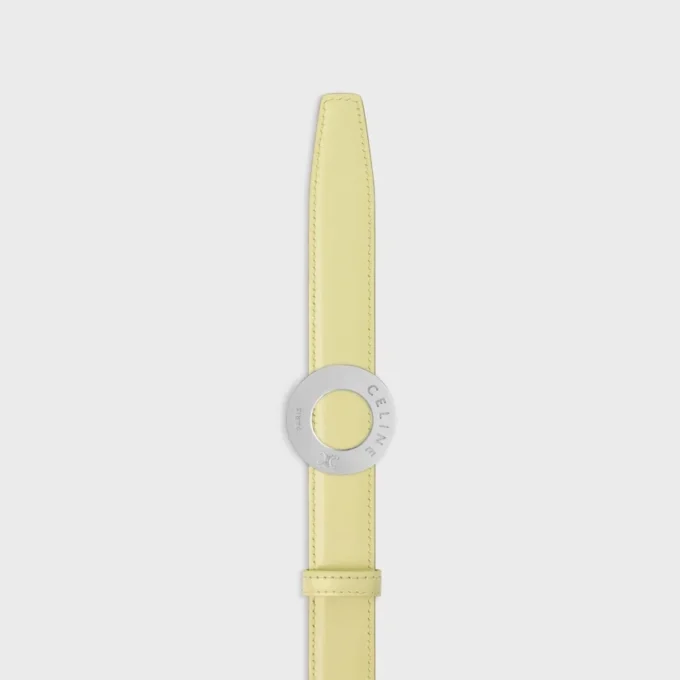 Celine Disc Buckle & Reversible Strap 25Mm Celine Disc Buckle & Reversible Strap 25Mm