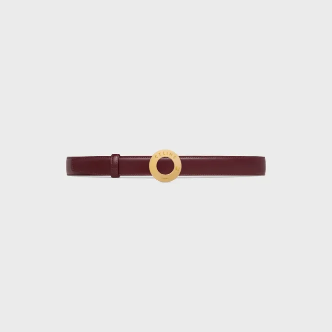 Celine Disc Buckle & Reversible Strap 25Mm Celine Disc Buckle & Reversible Strap 25Mm
