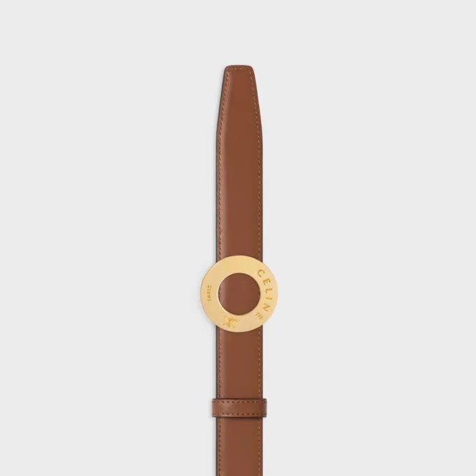Celine Disc Buckle & Reversible Strap 25Mm Celine Disc Buckle & Reversible Strap 25Mm