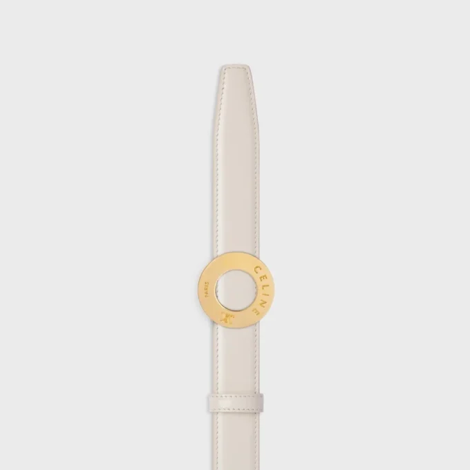 Celine Disc Buckle & Reversible Strap 25Mm Celine Disc Buckle & Reversible Strap 25Mm