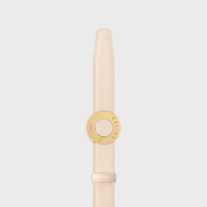 Celine Disc Buckle & Reversible Strap 25Mm Celine Disc Buckle & Reversible Strap 25Mm