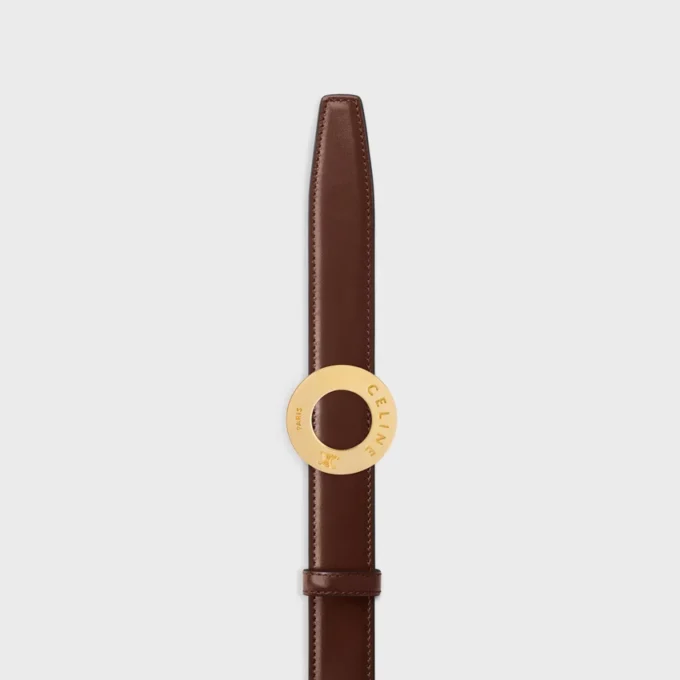 Celine Disc Buckle & Reversible Strap 25Mm Celine Disc Buckle & Reversible Strap 25Mm