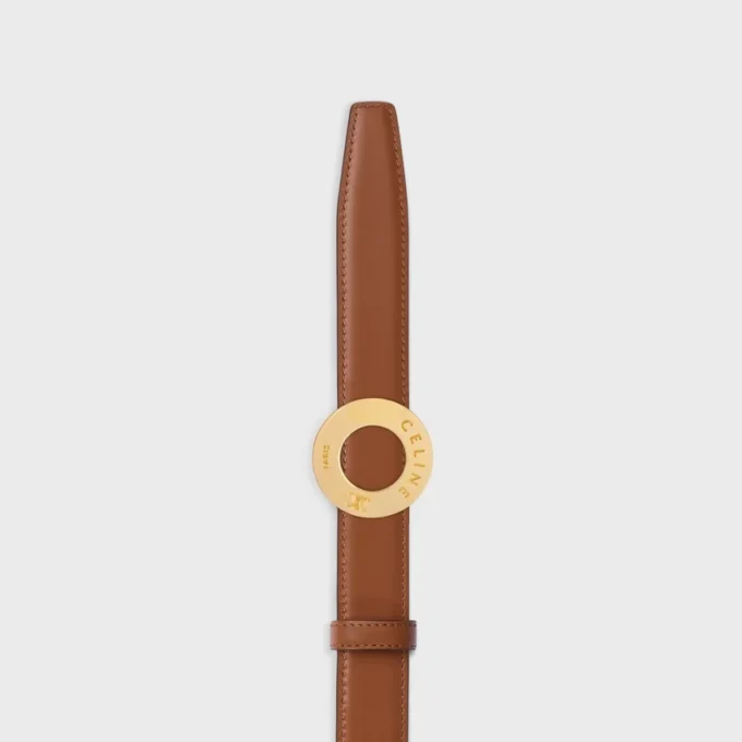 Celine Disc Buckle & Reversible Strap 25Mm Celine Disc Buckle & Reversible Strap 25Mm