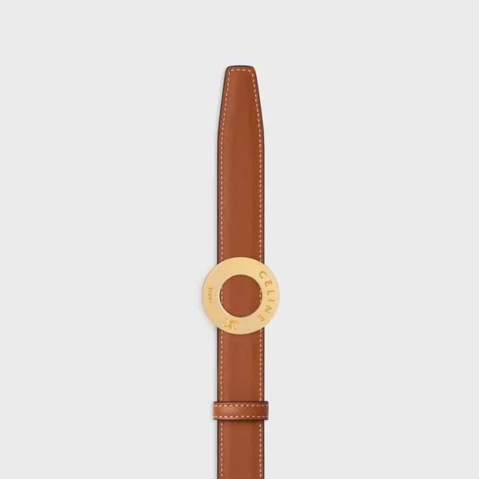 Celine Disc Buckle & Reversible Strap 25Mm Celine Disc Buckle & Reversible Strap 25Mm