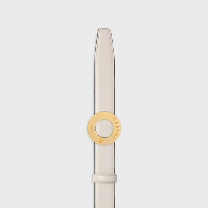 Celine Disc Buckle & Reversible Strap 25Mm Celine Disc Buckle & Reversible Strap 25Mm