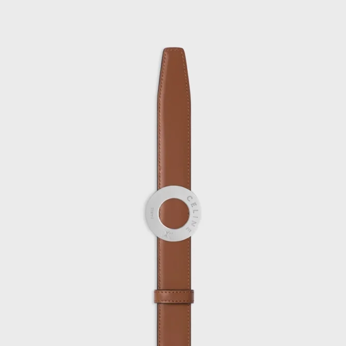 Celine Disc Buckle & Reversible Strap 25Mm Celine Disc Buckle & Reversible Strap 25Mm