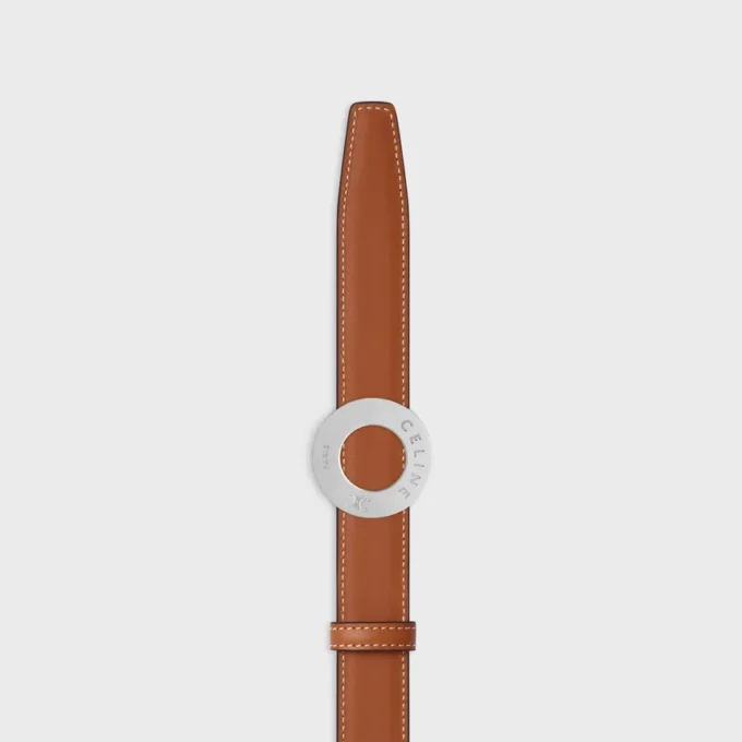 Celine Disc Buckle & Reversible Strap 25Mm Celine Disc Buckle & Reversible Strap 25Mm