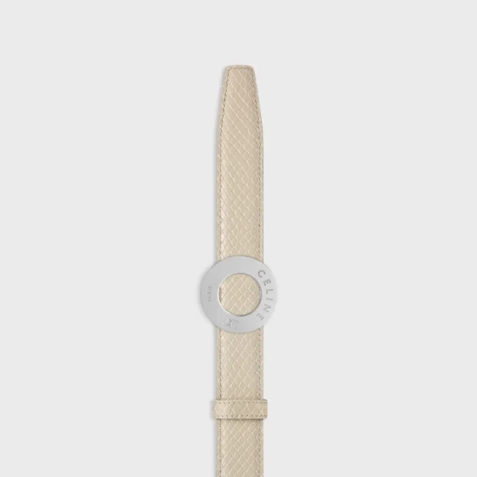 Celine Disc Buckle & Reversible Strap 25Mm Celine Disc Buckle & Reversible Strap 25Mm