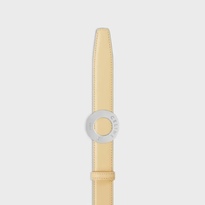 Celine Disc Buckle & Reversible Strap 25Mm Celine Disc Buckle & Reversible Strap 25Mm